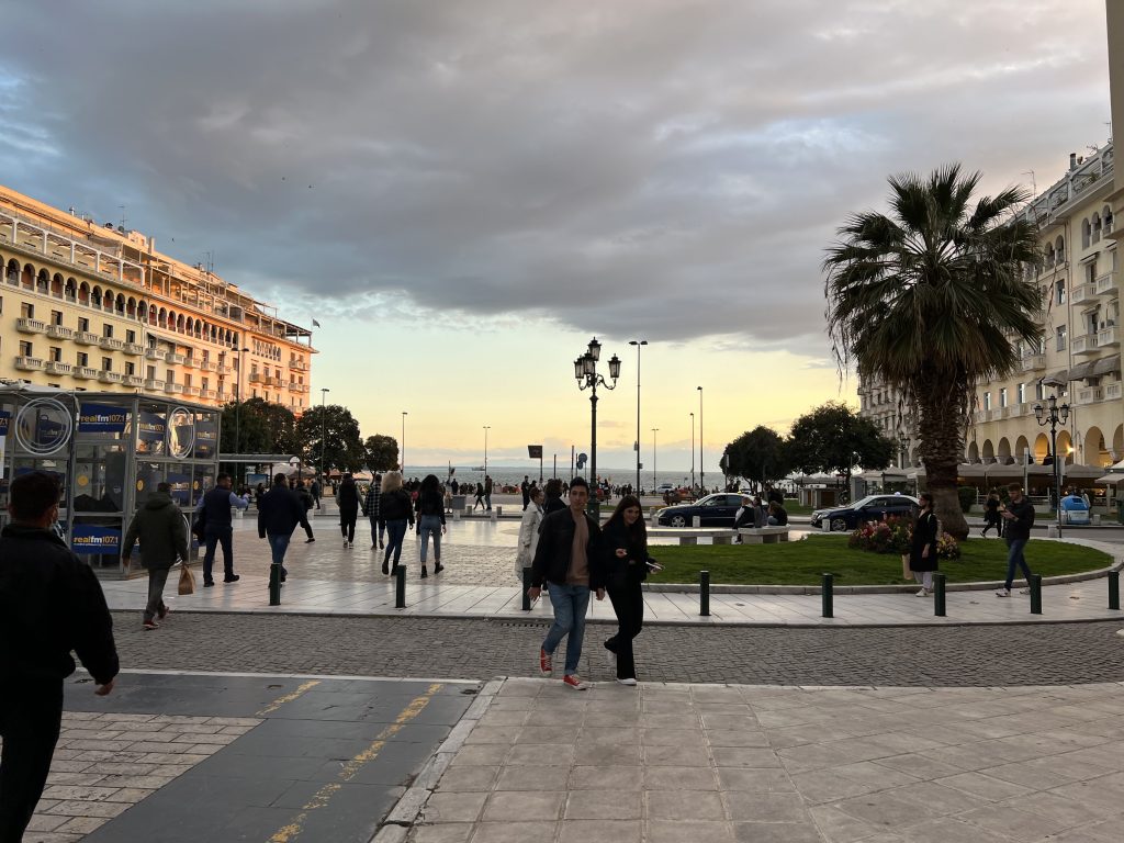 Evening in Thessaloniki